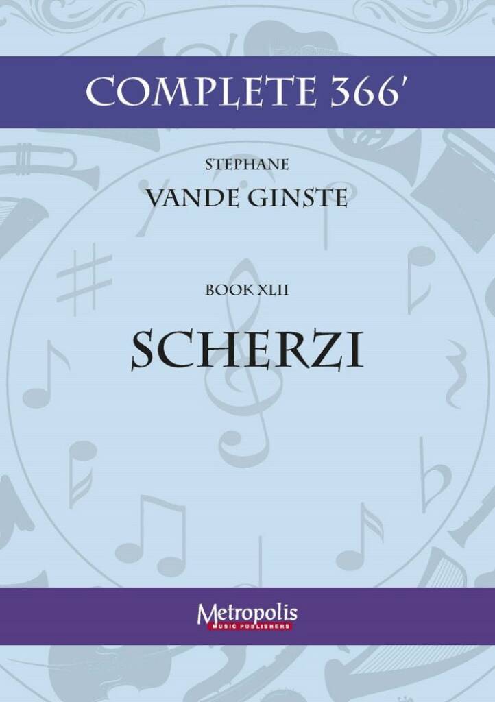 Complete 366' Book XLII 5 Scherzi for Piano Solo